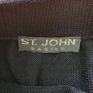 St. John Basics Santana Knit Skirt